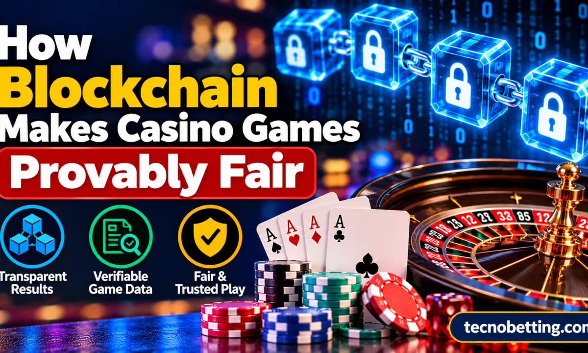 How blockchain makes casino games provably fair through transparent and verifiable results