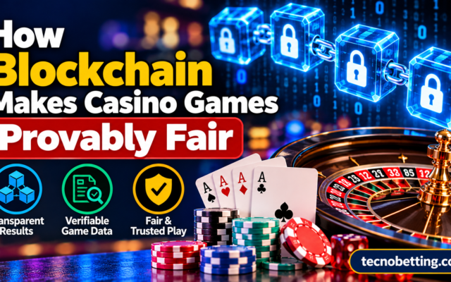 How blockchain makes casino games provably fair through transparent and verifiable results